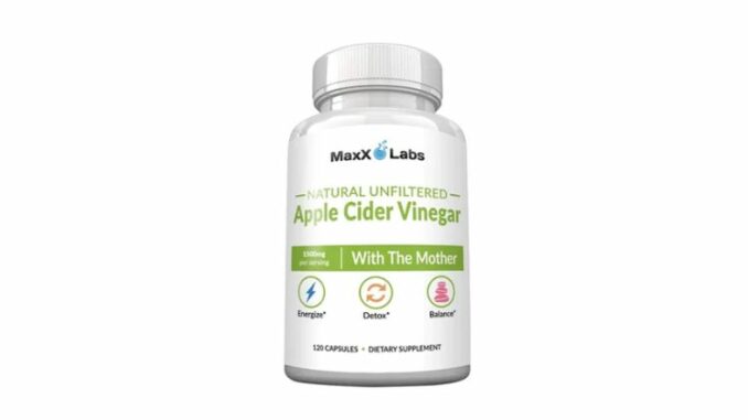 Maxx Labs Apple Cider Vinegar Review