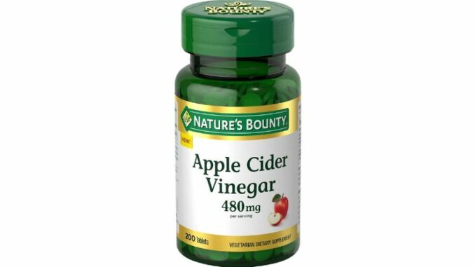 Nature's Bounty Apple Cider Vinegar Pills Review