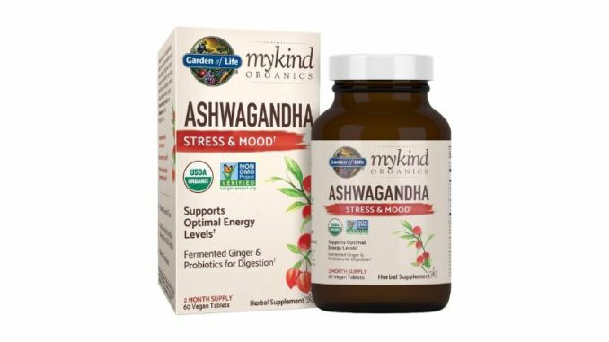 Garden of Life Mykind Organics Ashwagandha Review