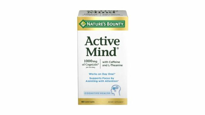 Nature's Bounty Active Mind Review