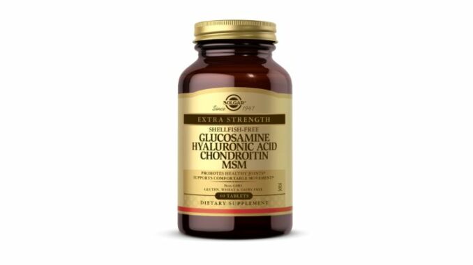 Solgar Glucosamine Hyaluronic Acid Chondroitin MSM Review