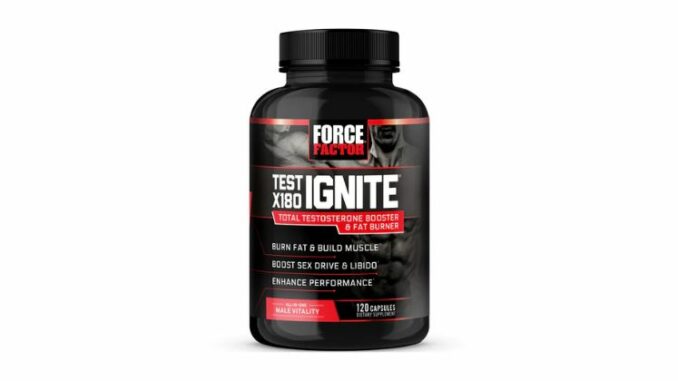Force Factor Test x180 Ignite Review
