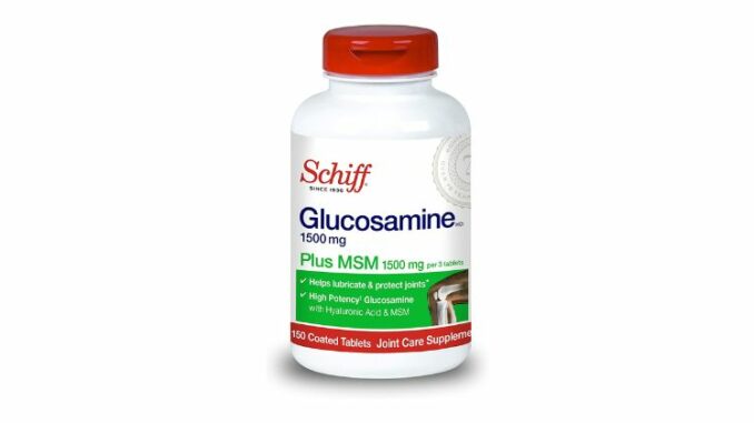 Schiff Glucosamine Plus MSM Review